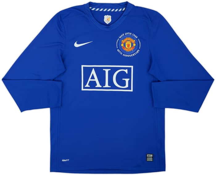 2008-09 Manchester United Third L/S Shirt Tevez #32 - 6/10 - (S)