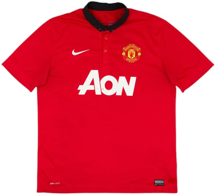 2013-14 Manchester United Home Shirt V.Persie #20 - 5/10 - (L)