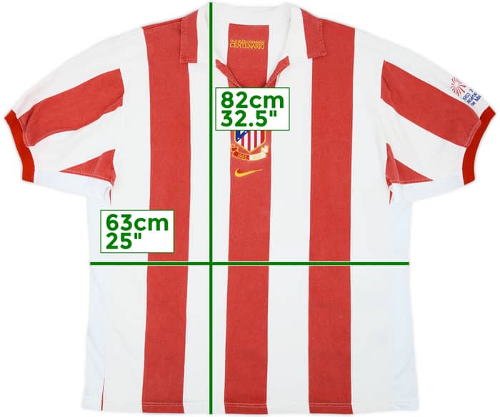 Camiseta de local Centenario del Atletico Madrid 2003-04 - 5/10 - (XXL)