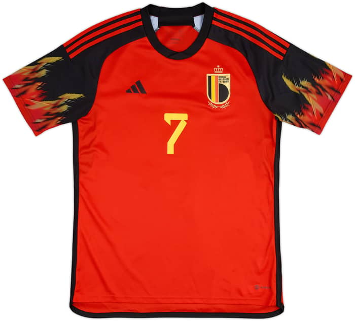 2022-23 Belgium Home Shirt De Bruyne #7 - 7/10 - (L)