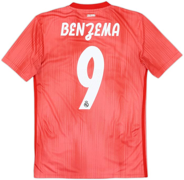 2018-19 Real Madrid Third Shirt Benzema #9 - 8/10 - (XS)
