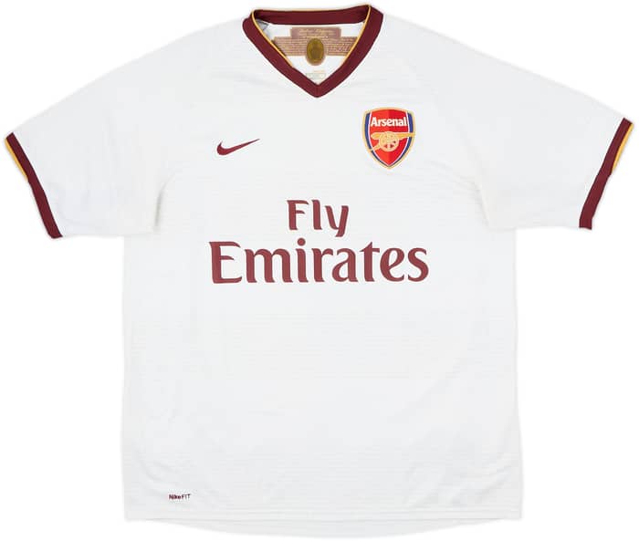 2007-08 Arsenal Away Shirt Fabregas #4 - 6/10 - (M)