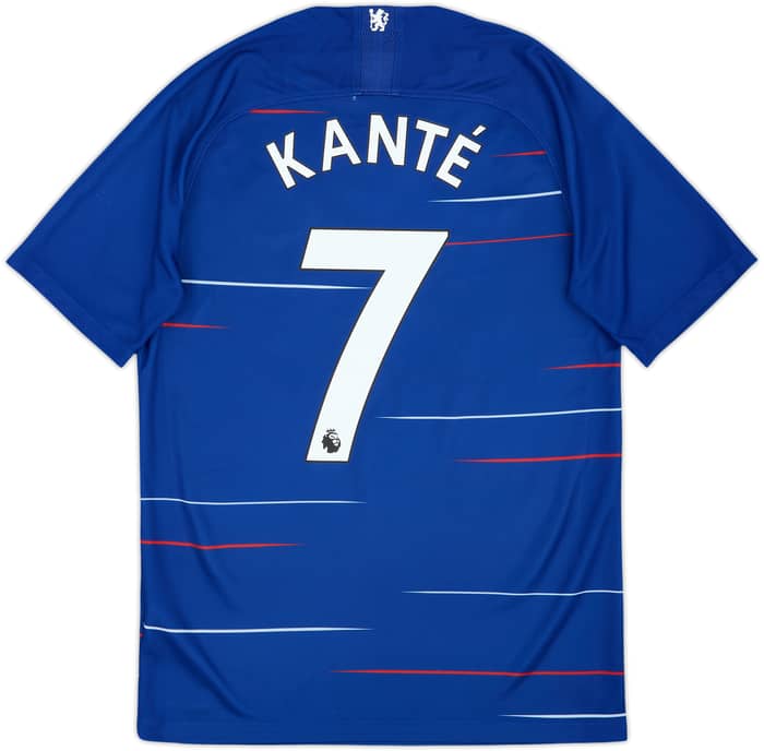 2018-19 Chelsea Home Shirt Kante #7 - 6/10 - (S)