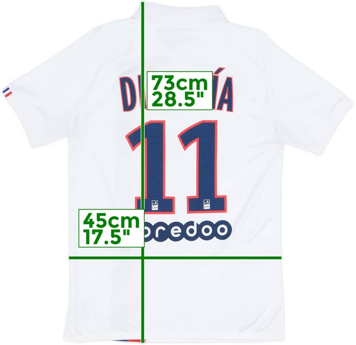 2019-20 Paris Saint-Germain Third Shirt Di Maria #11 - 8/10 - (S)