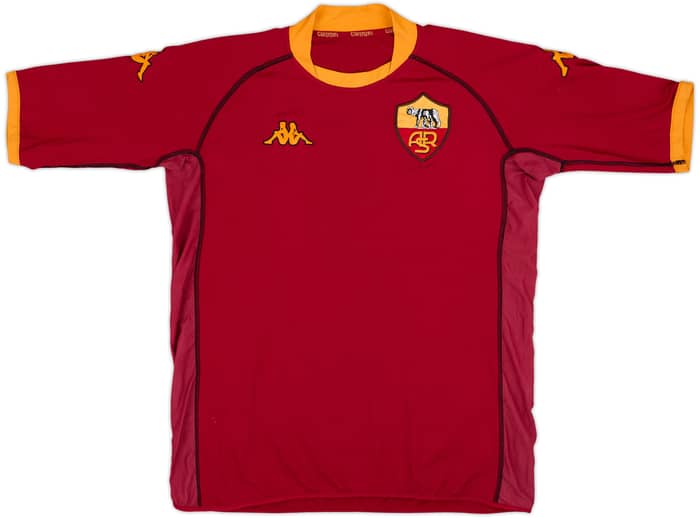 2002-03 Roma Home Shirt Totti #10 - 6/10 - (XXL)