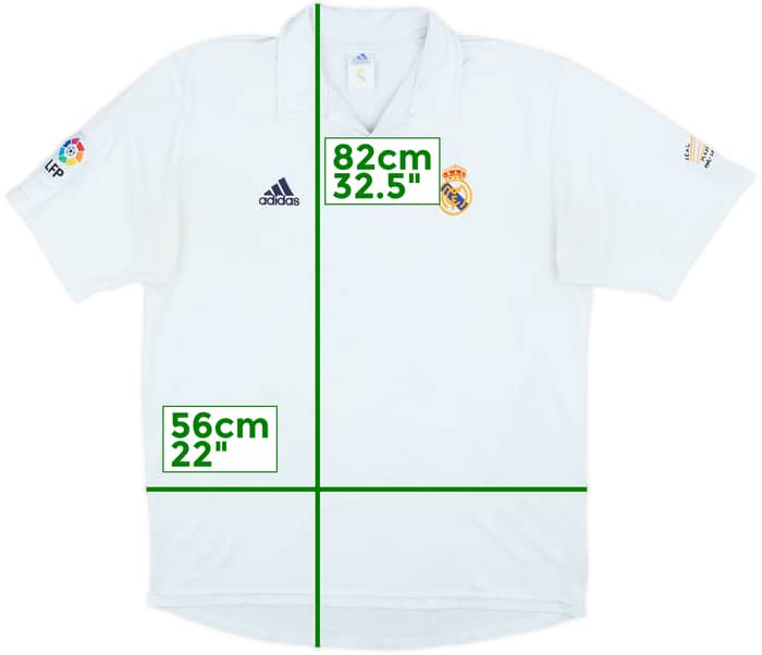 2001 Real Madrid Home Shirt - 5/10 - (L)