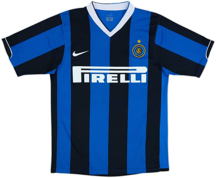 2006-07 Inter Milan Home Shirt Adriano #10 - 8/10 - (S)