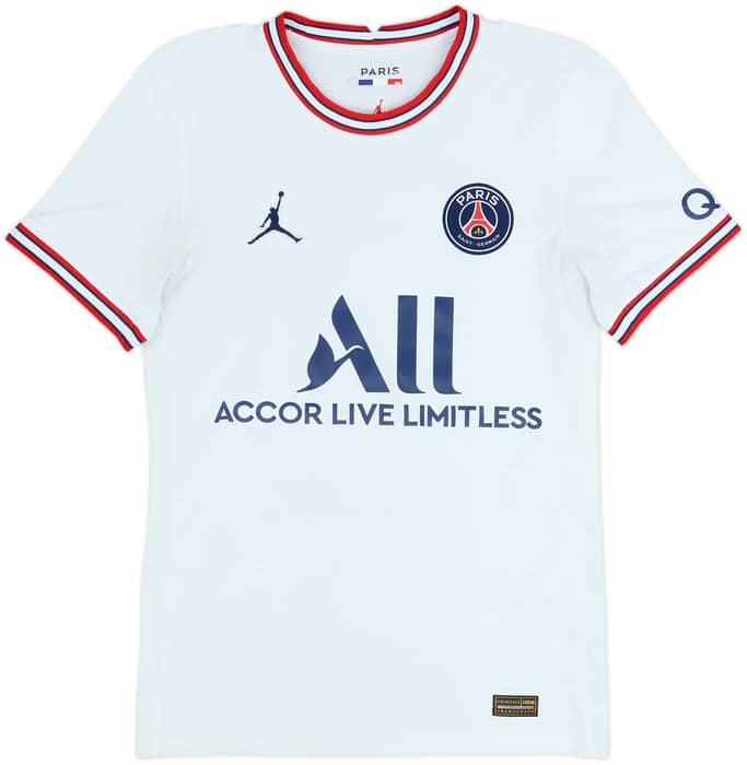 2021-22 Paris Saint-Germain Authentic Fourth Shirt Mbappe #7 - 8/10 - (XS)