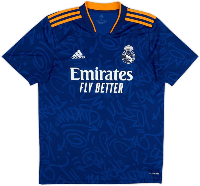 2021-22 Real Madrid Away Shirt Modric #10 - 8/10 - (M)