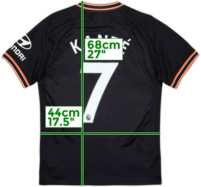 2019-20 Chelsea Third Shirt Kante #7 - 8/10 - (S)