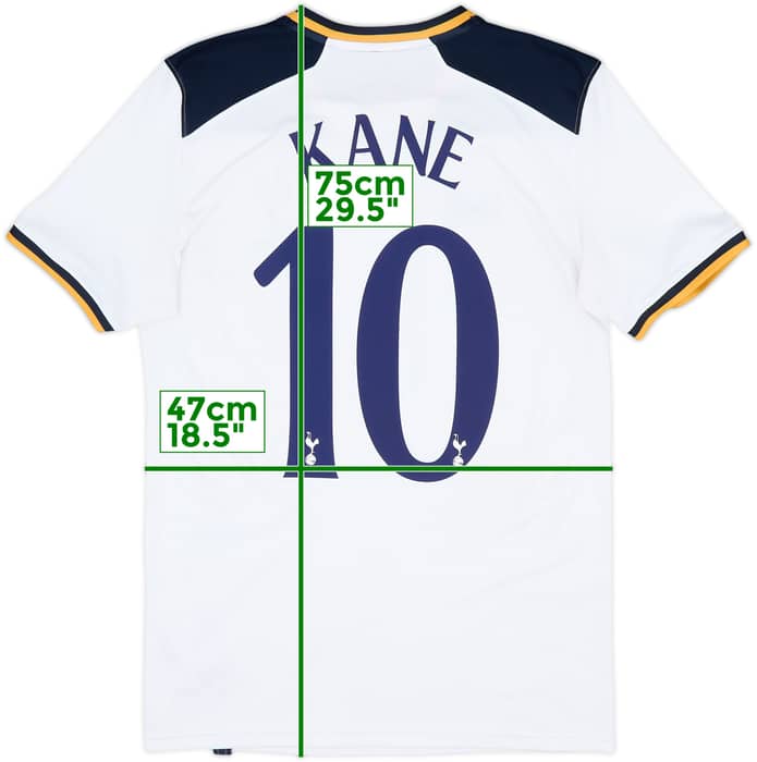 2016-17 Tottenham Home Shirt Kane #10 - 7/10 - (M)