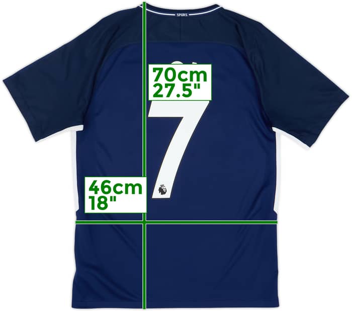 2017-18 Tottenham Away Shirt Son #7 - 8/10 - (S)