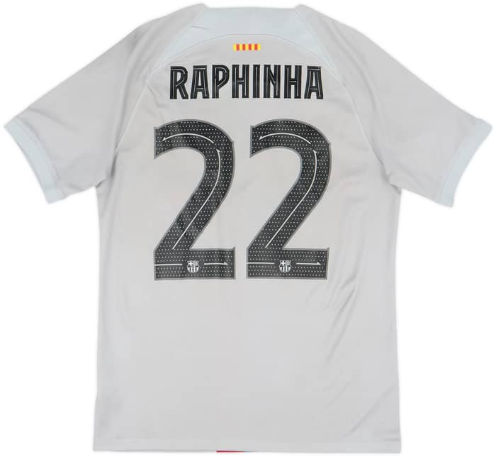 2022-23 Barcelona Third Shirt Raphinha #22 - 6/10 - (M)