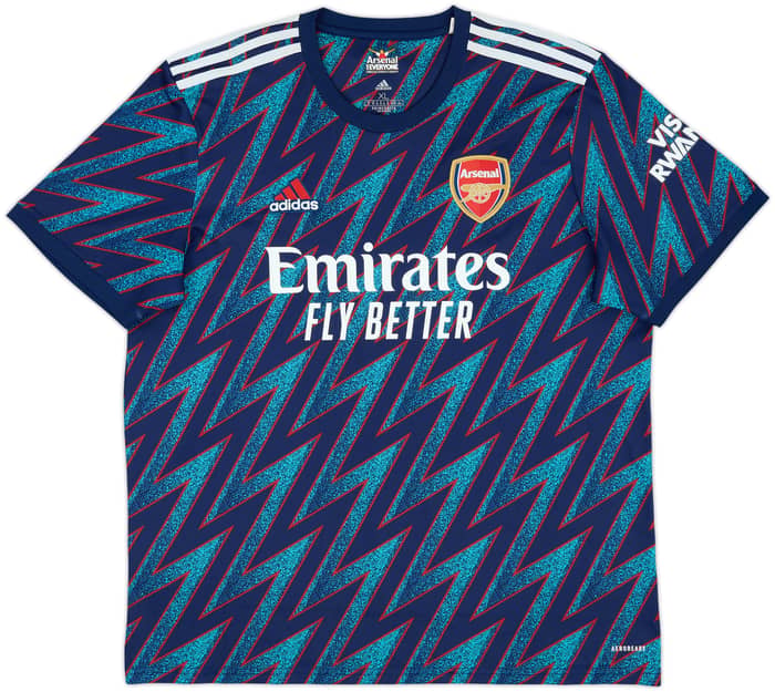 2021-22 Arsenal Third Shirt Odegaard #8 - 10/10 - (XL)