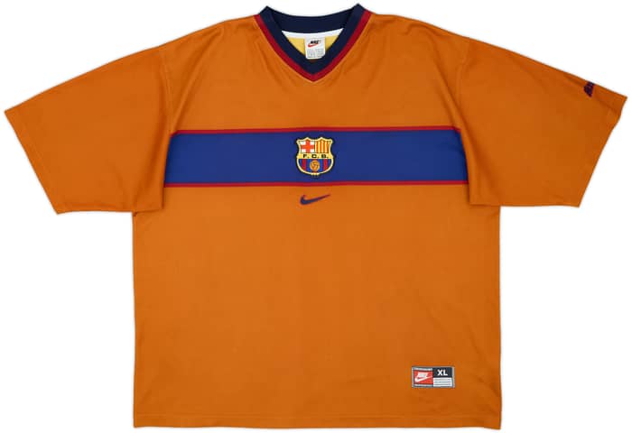 1998-00 Barcelona Basic Away Shirt Rivaldo #11 - 6/10 - (XL)