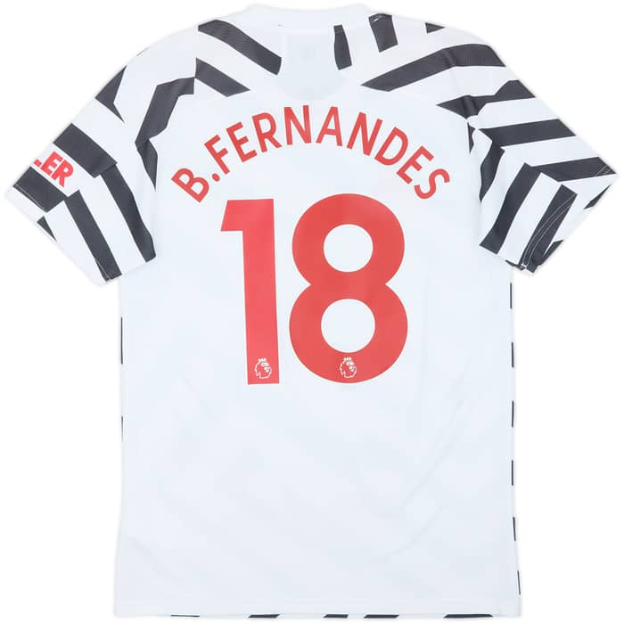 2020-21 Manchester United Third Shirt B.Fernandes #18 - 5/10 - (S)