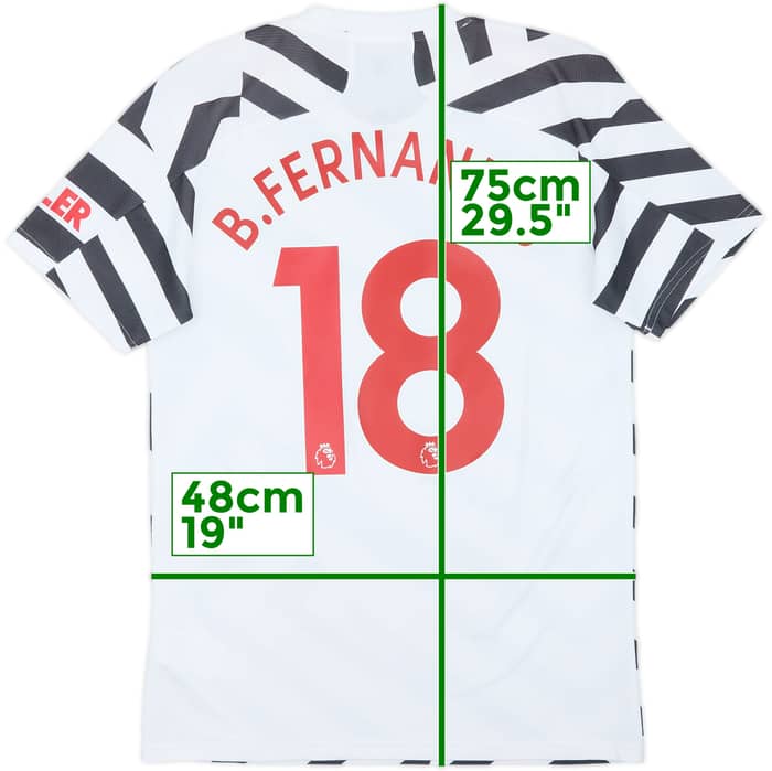 2020-21 Manchester United Third Shirt B.Fernandes #18 - 5/10 - (S)