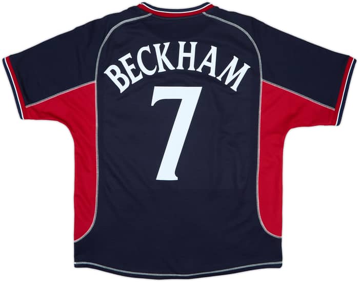 2000-01 Manchester United Third Shirt Beckham #7 - 8/10 - (L)