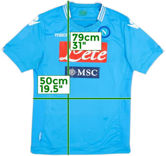 2013-14 Napoli Home Shirt - 5/10 - (M)