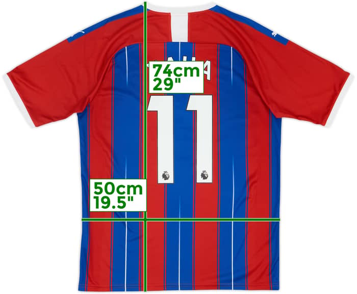 2019-20 Crystal Palace Home Shirt Zaha #11 - 8/10 - (L)