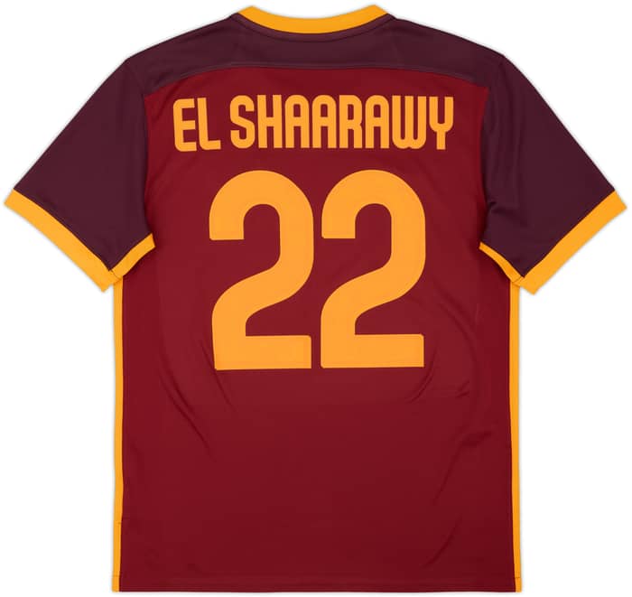 2015-16 Roma Home Shirt El Shaarawy #22 - 8/10 - (M)