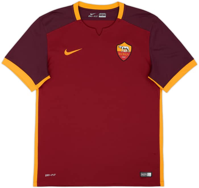 2015-16 Roma Home Shirt El Shaarawy #22 - 8/10 - (M)