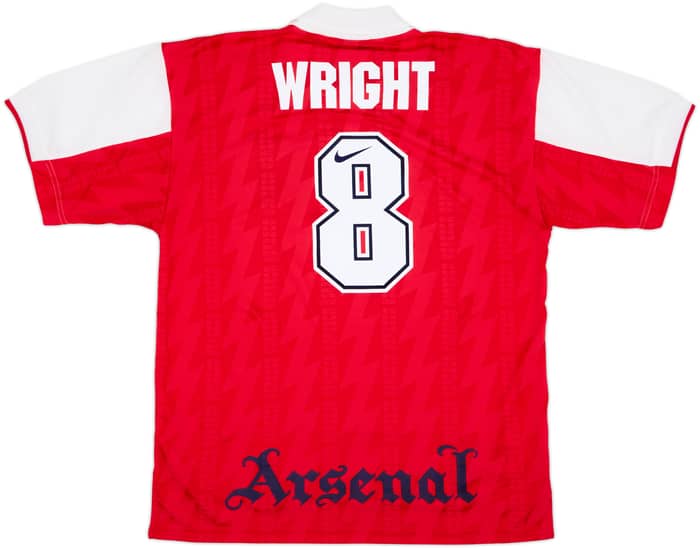 1994-96 Arsenal Home Shirt Wright #8 - 10/10 - (XXL)