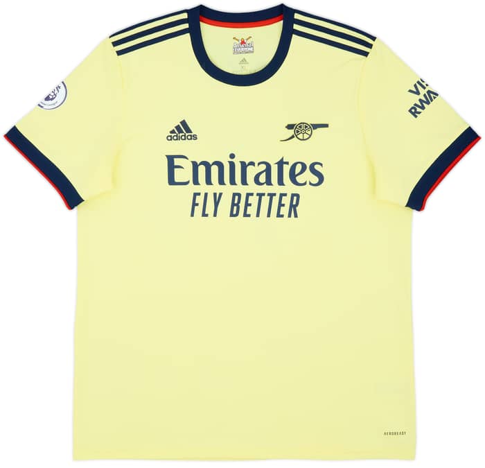 2021-22 Arsenal Away Shirt Saka #7 - 8/10 - (XL)