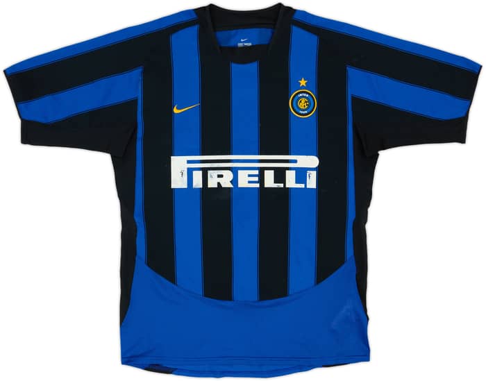 2003-04 Inter de Milán Camiseta Local - 5/10 - (M)