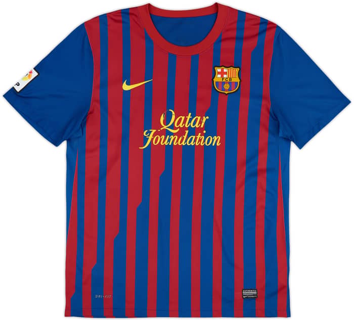 2011-12 Barcelona Home Shirt Messi #10 - 5/10 - (L)