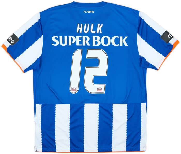 Camiseta de local del Porto 2010-11 Hulk #12 - 8/10 - (XL)