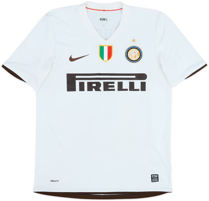 2008-09 Inter Milan Away Shirt Ibrahimovic #8 - 7/10 - (M)