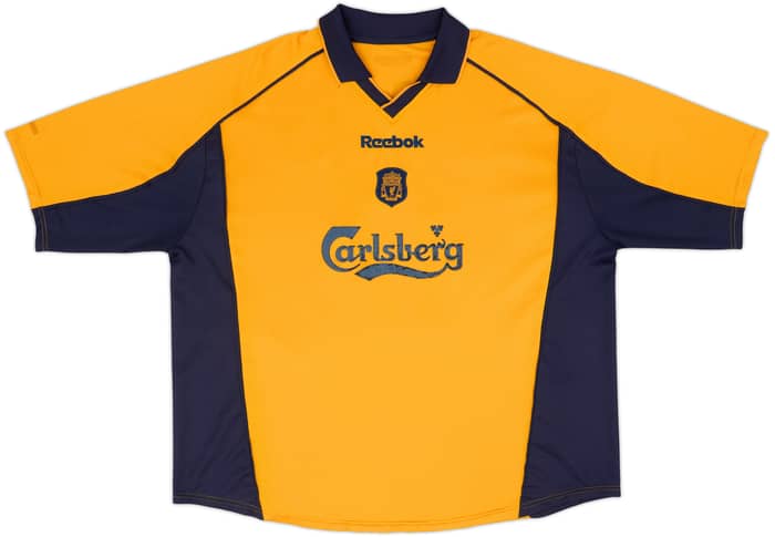 2000-02 Liverpool Away Shirt Gerrard #17 - 6/10 - (XXL)