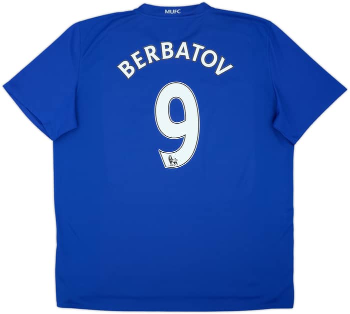 2008-09 Manchester United Third Shirt Berbatov #9 - 6/10 - (XXL)