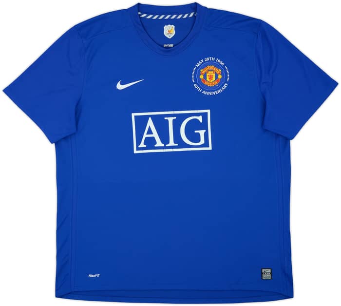 2008-09 Manchester United Third Shirt Berbatov #9 - 6/10 - (XXL)