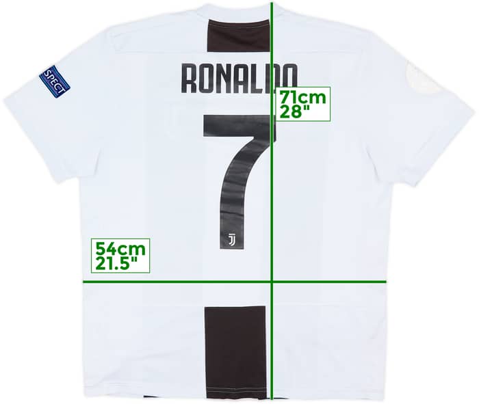 2018-19 Juventus Home Shirt Ronaldo #7 - 5/10 - (L)
