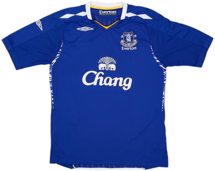 2007-08 Everton Home Shirt Cahill #17 - 8/10 - (L)