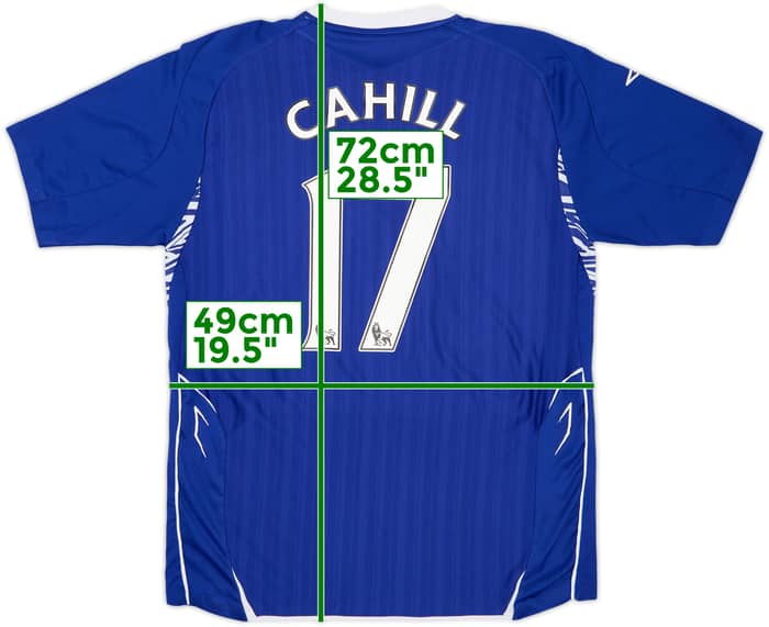 2007-08 Everton Home Shirt Cahill #17 - 8/10 - (L)