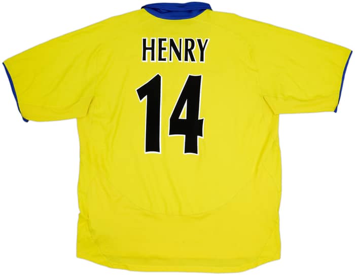 2003-05 Arsenal Camiseta Visitante Henry #14 - 6/10 - (XXL)