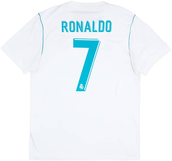 2017-18 Real Madrid Local Camiseta Ronaldo #7 - 6/10 - (L)