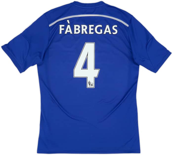 2014-15 Chelsea Home Shirt Fabregas #4 - 8/10 - (L)