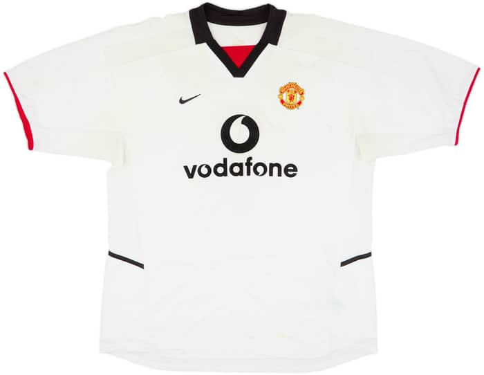 2002-03 Manchester United Away Shirt Beckham #7 - 5/10 - (XL)