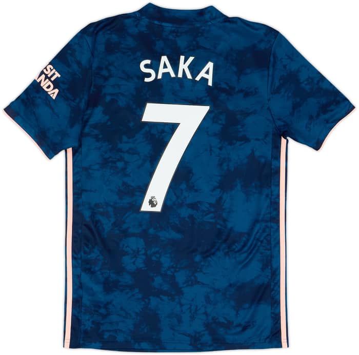 2020-21 Arsenal Third Shirt Saka #7 - 8/10 - (S)