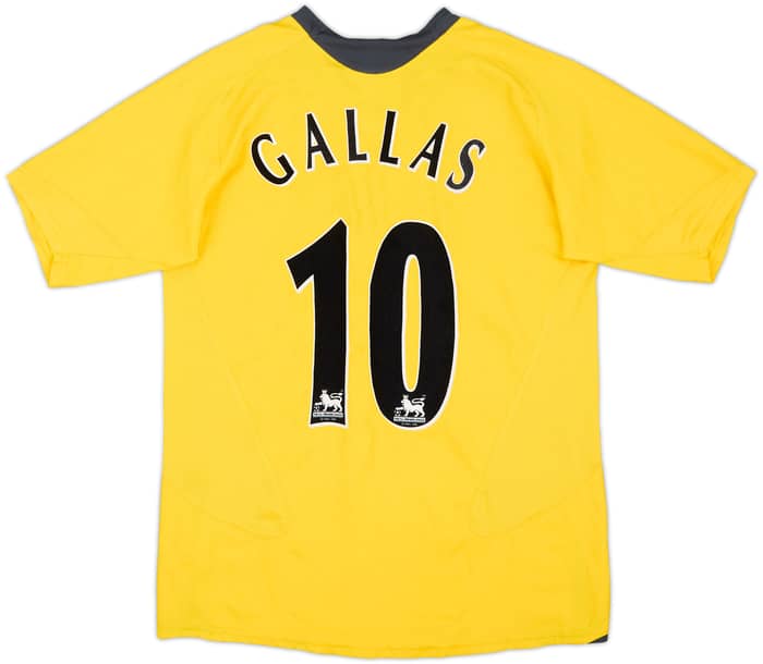 2006-07 Arsenal Away Shirt Gallas #10 - 8/10 - (XL.Boys)