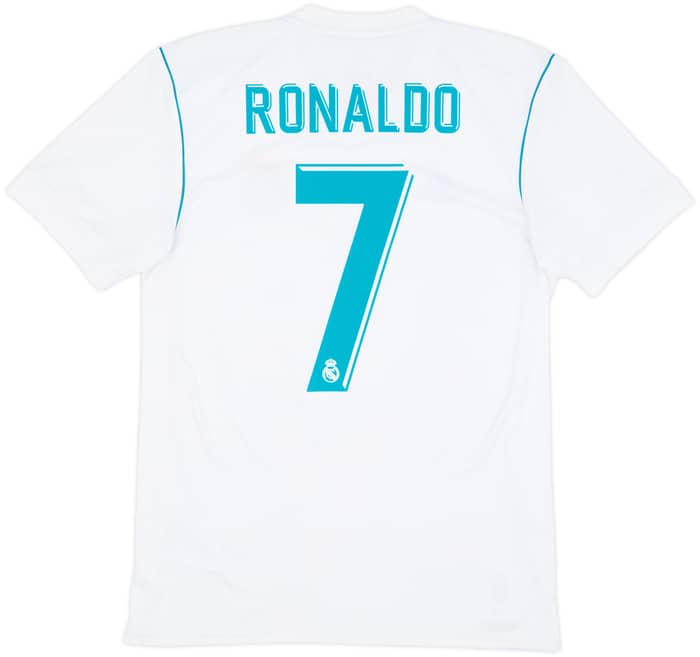 2017-18 Real Madrid Camiseta Local Ronaldo #7 - 7/10 - (S)