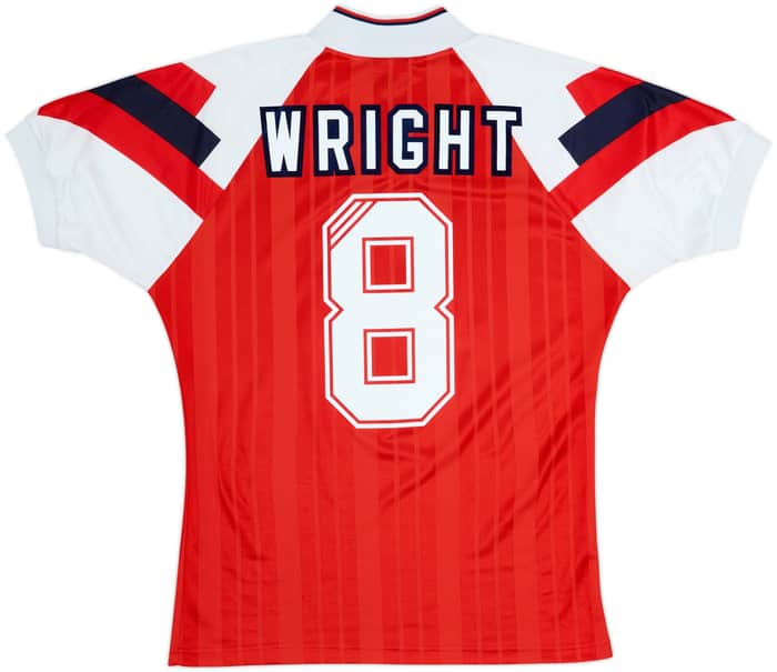 1992-94 Arsenal Home Shirt Wright #8 - 8/10 - (S)
