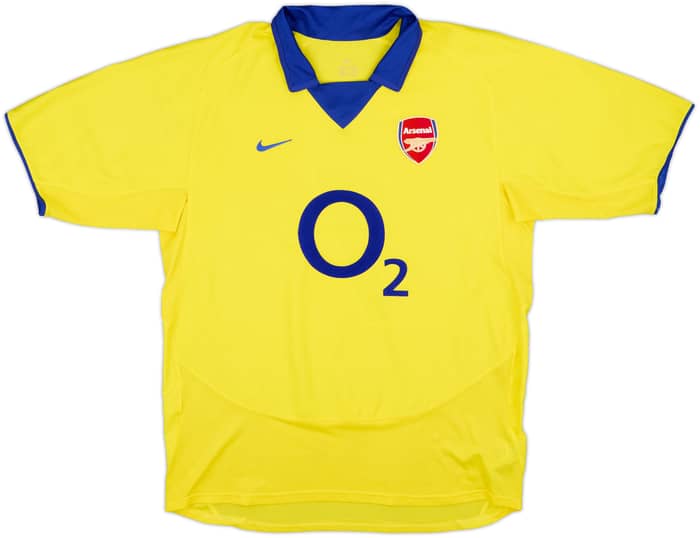 2003-05 Arsenal Away Shirt Pires #7 - 8/10 - (L)