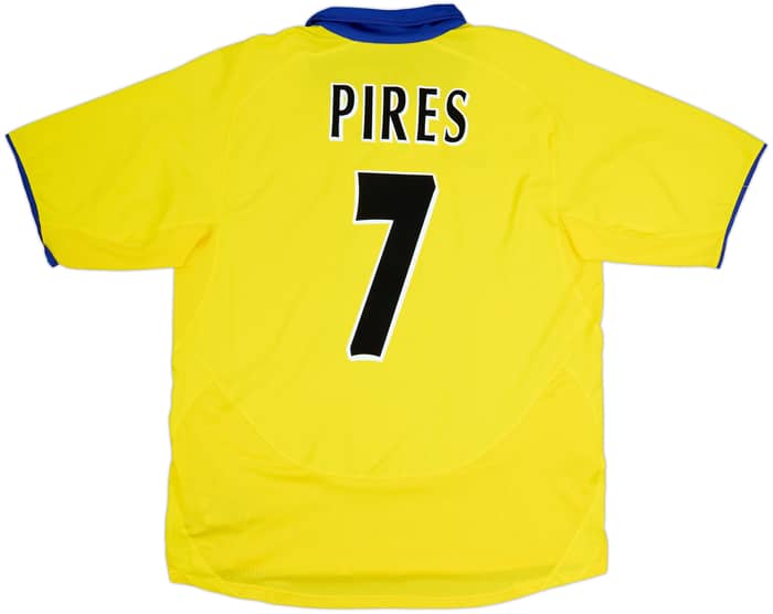 2003-05 Arsenal Away Shirt Pires #7 - 9/10 - (L)
