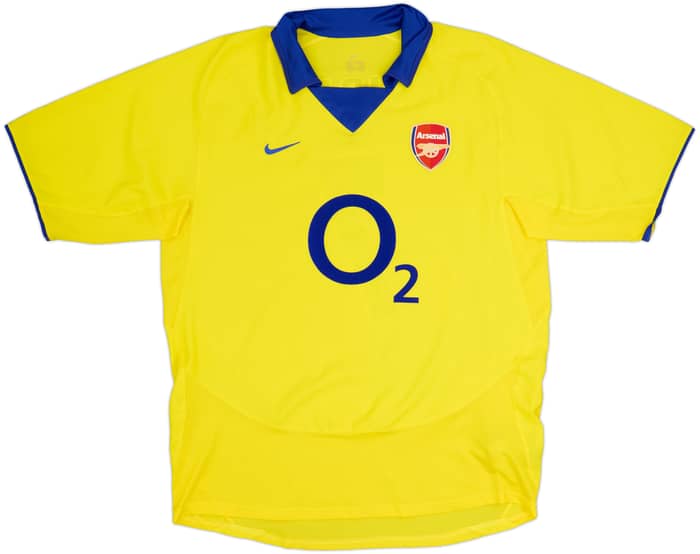 2003-05 Arsenal Away Shirt Pires #7 - 9/10 - (L)