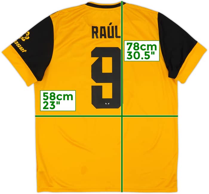 2020-21 Wolves Home Shirt Raul #9 - 6/10 - (XL)